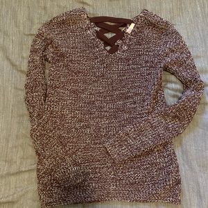 Maroon sweater